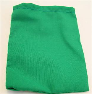 Green Cotton Bag - Click Image to Close